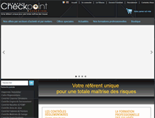 Tablet Screenshot of groupecheckpoint.com